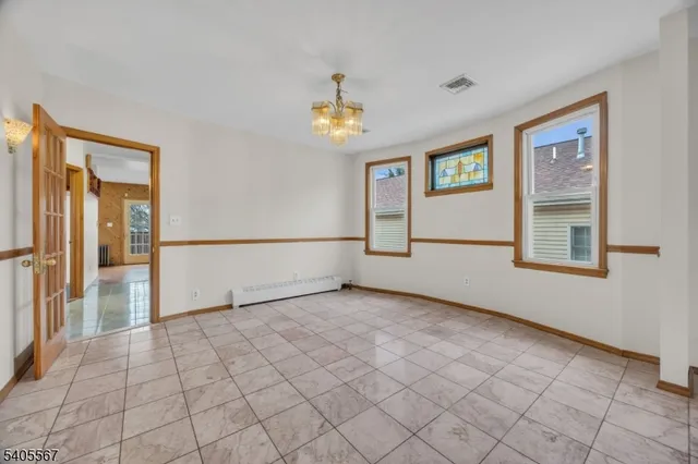 a view of an empty room with window