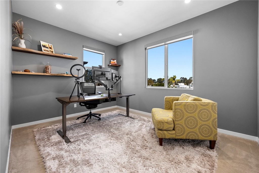 147 Schick Irvine, CA 92614 - Photo 30 of 35 a living room with furniture a window and a potted plant