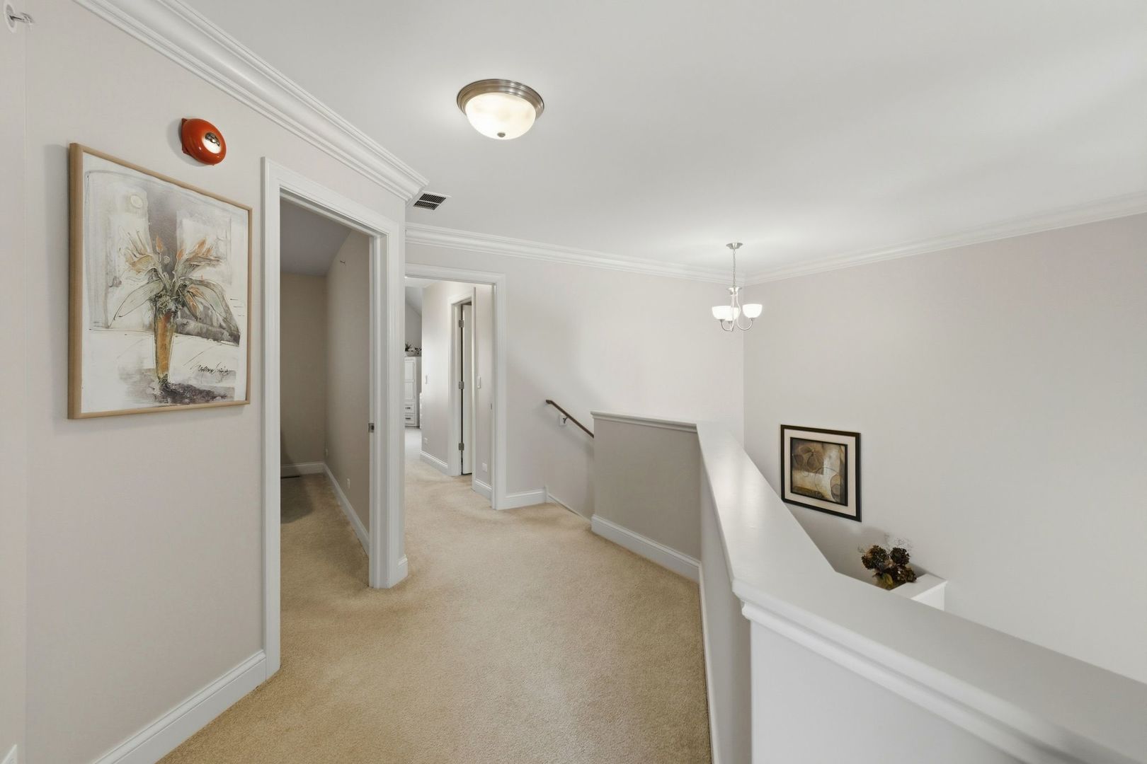 317 Nicole Way Itasca, IL 60143 - Photo 14 of 36 a view of a hallway with closet and bathroom