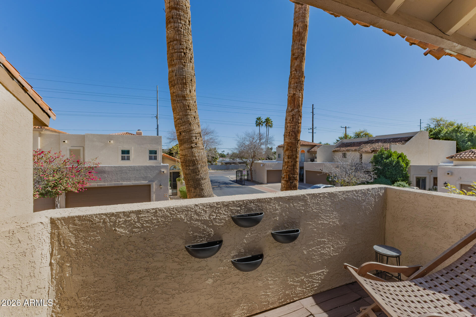 5812 North 12th Street, Unit 34 Phoenix, AZ 85014 - Photo 32 of 39 a view of balcony with furniture