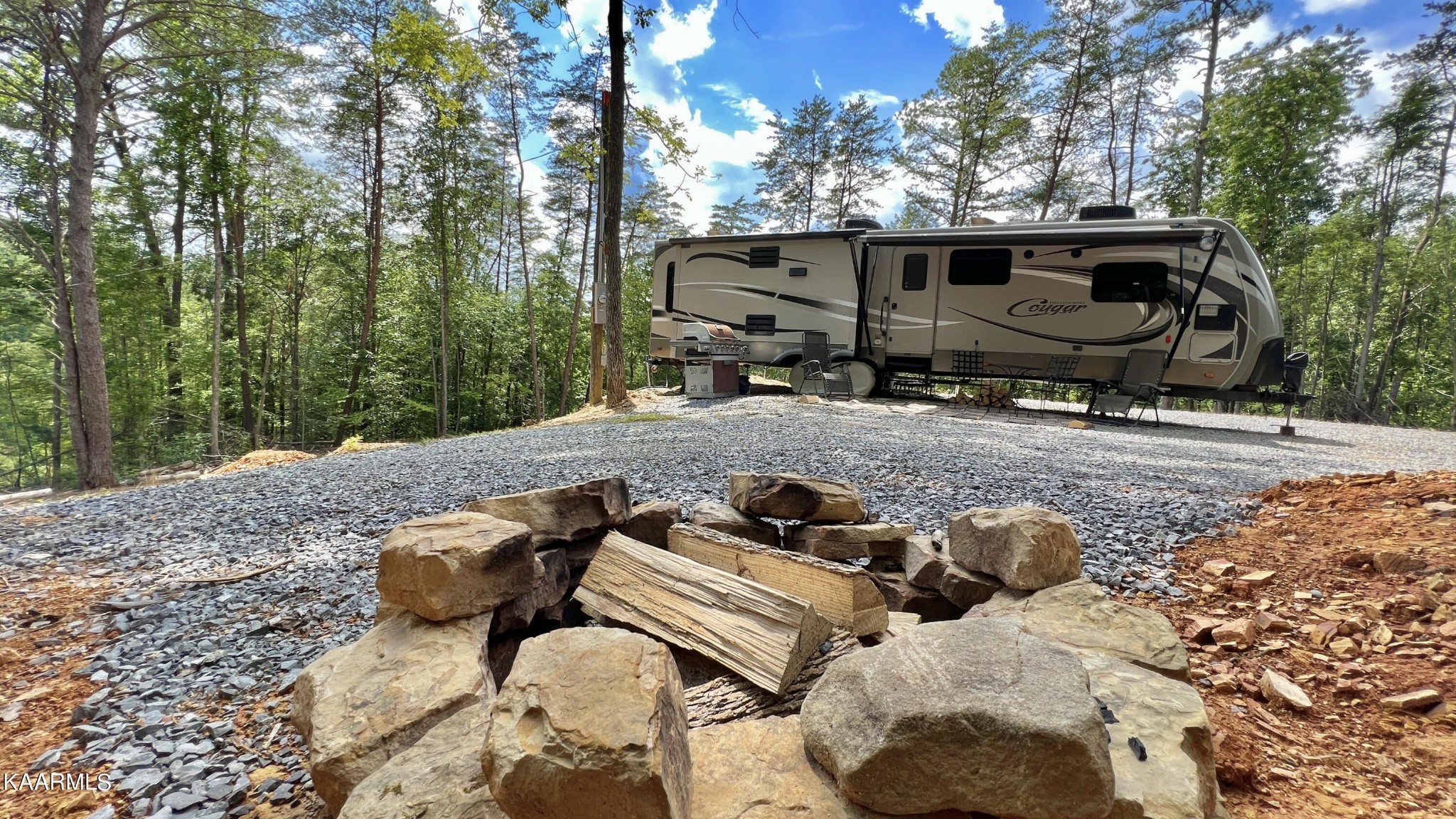 4965 Jones Cove Road Cosby, TN 37722 - Photo 24 of 50 a view of backyard with furniture