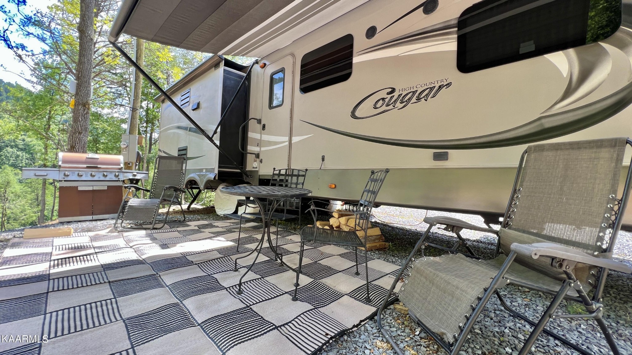 4965 Jones Cove Road Cosby, TN 37722 - Photo 26 of 50 a view of backyard with sitting area