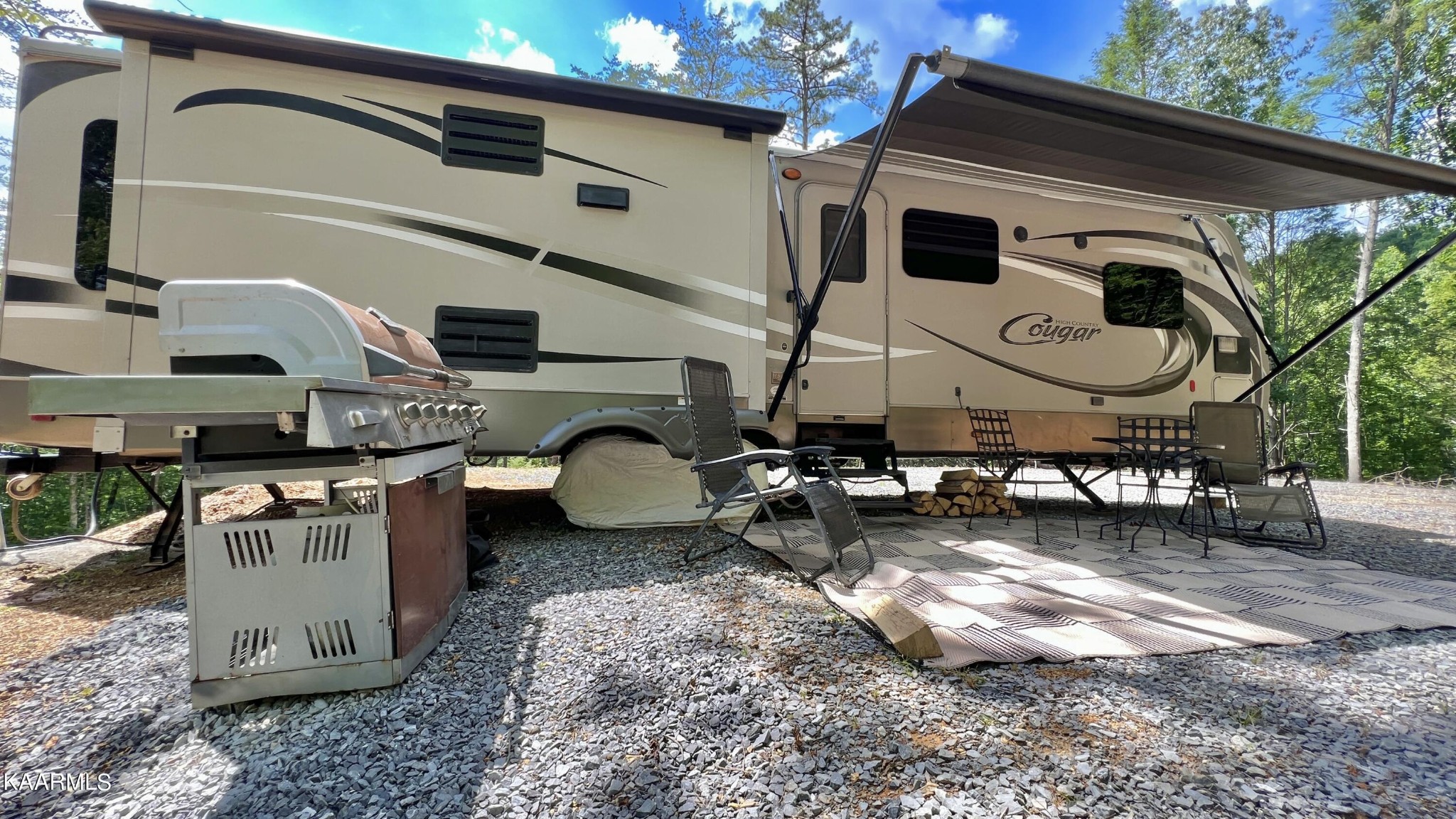 4965 Jones Cove Road Cosby, TN 37722 - Photo 28 of 50 a front view of a house with seating space