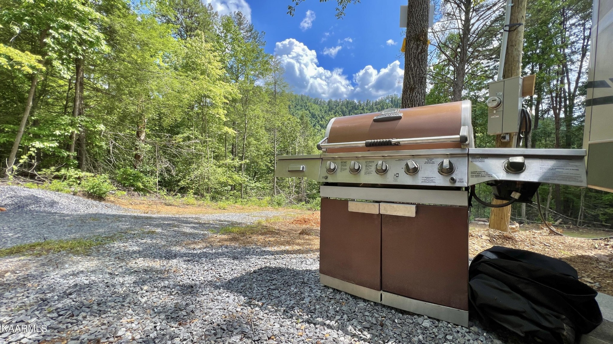 4965 Jones Cove Road Cosby, TN 37722 - Photo 29 of 50 a view of a yard with an outdoor space
