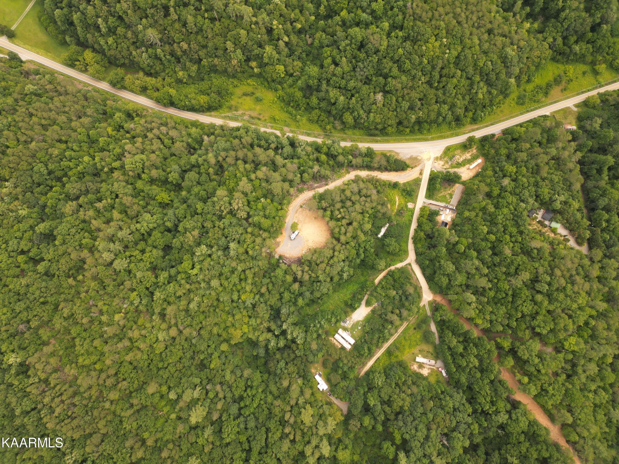 4965 Jones Cove Road Cosby, TN 37722 - Photo 5 of 50 a map view of a yard