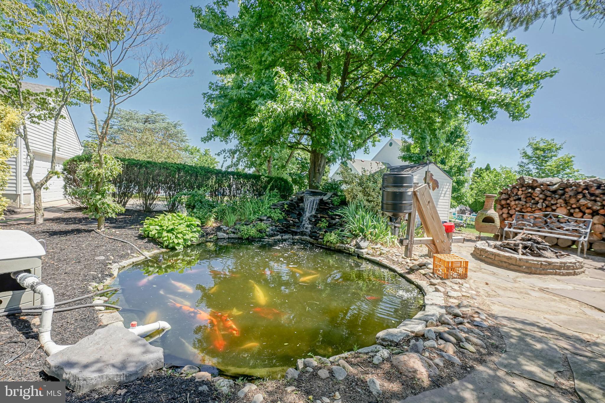 261 Jessups Mill Road Clarksboro, NJ 08020 - Photo 46 of 56 Koi Pond