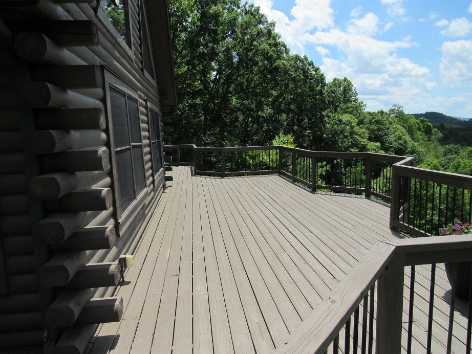 449 Laurel Creek Road Northeast Pilot, VA 24138 - Photo 16 of 72 449 Laurel Creek front deck