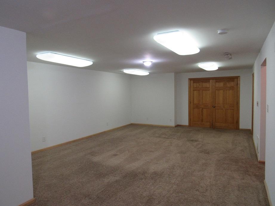 449 Laurel Creek Road Northeast Pilot, VA 24138 - Photo 46 of 72 449 Laurel Creek basement game room vie