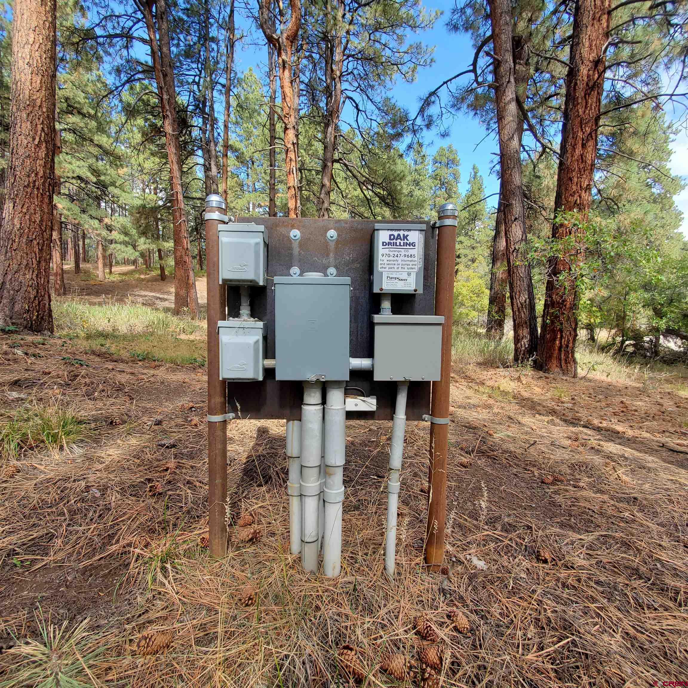 282 Pine Lane Bayfield, CO 81122 - Photo 11 of 16 a table and chairs sitting in the middle of a yard