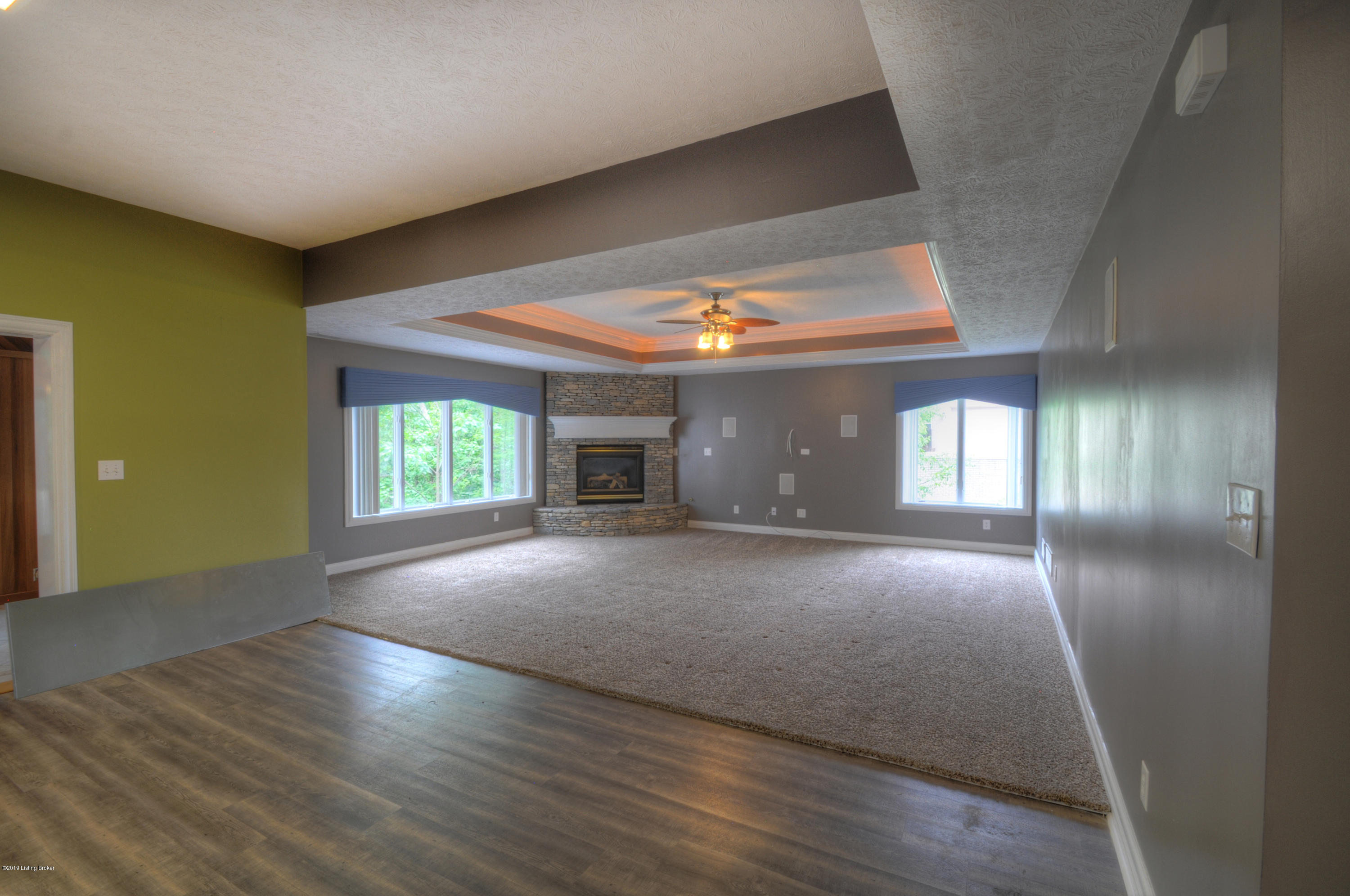 1831 Grand Ridge Road Louisville, KY 40214 - Photo 25 of 37 Walkout Basement Family Room with Fireplace open to Full Kitchen and Bar, Hot Tub and Sauna
