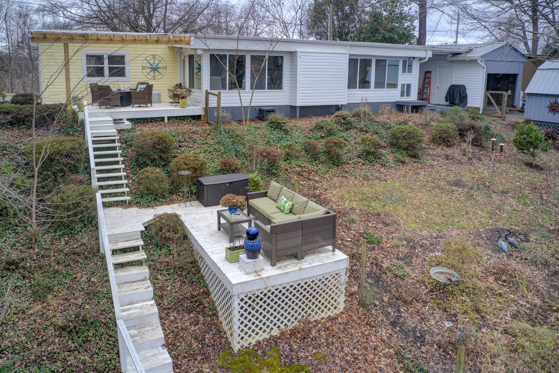 232 Munsons Road Penhook, VA 24137 - Photo 37 of 50 front view of house with a yard