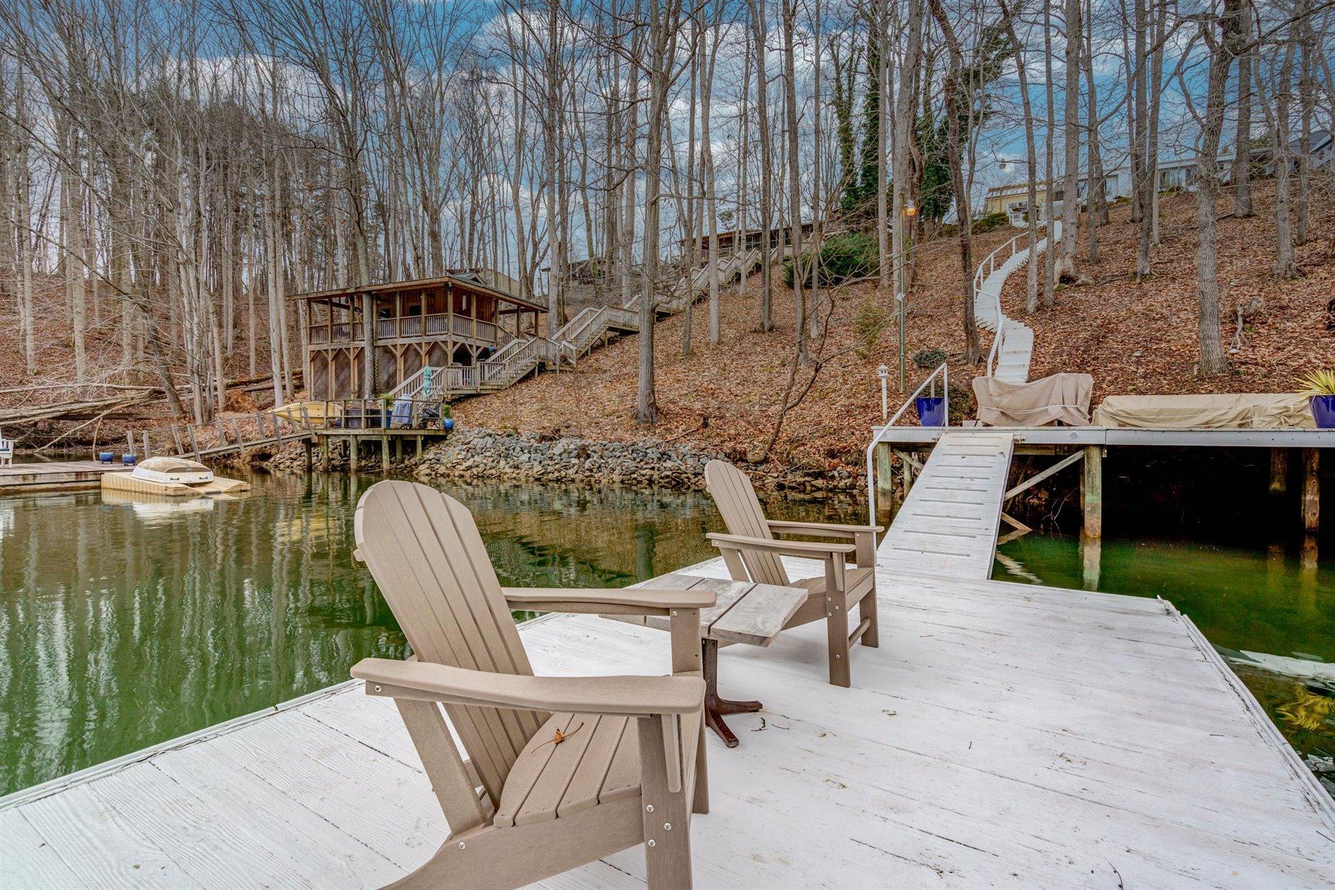 232 Munsons Road Penhook, VA 24137 - Photo 39 of 50 a view of outdoor space with seating area