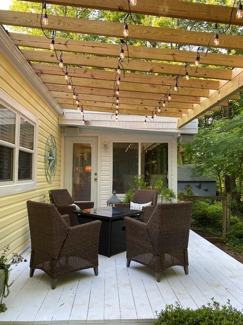 232 Munsons Road Penhook, VA 24137 - Photo 47 of 50 a building outdoor space with patio furniture and garden view