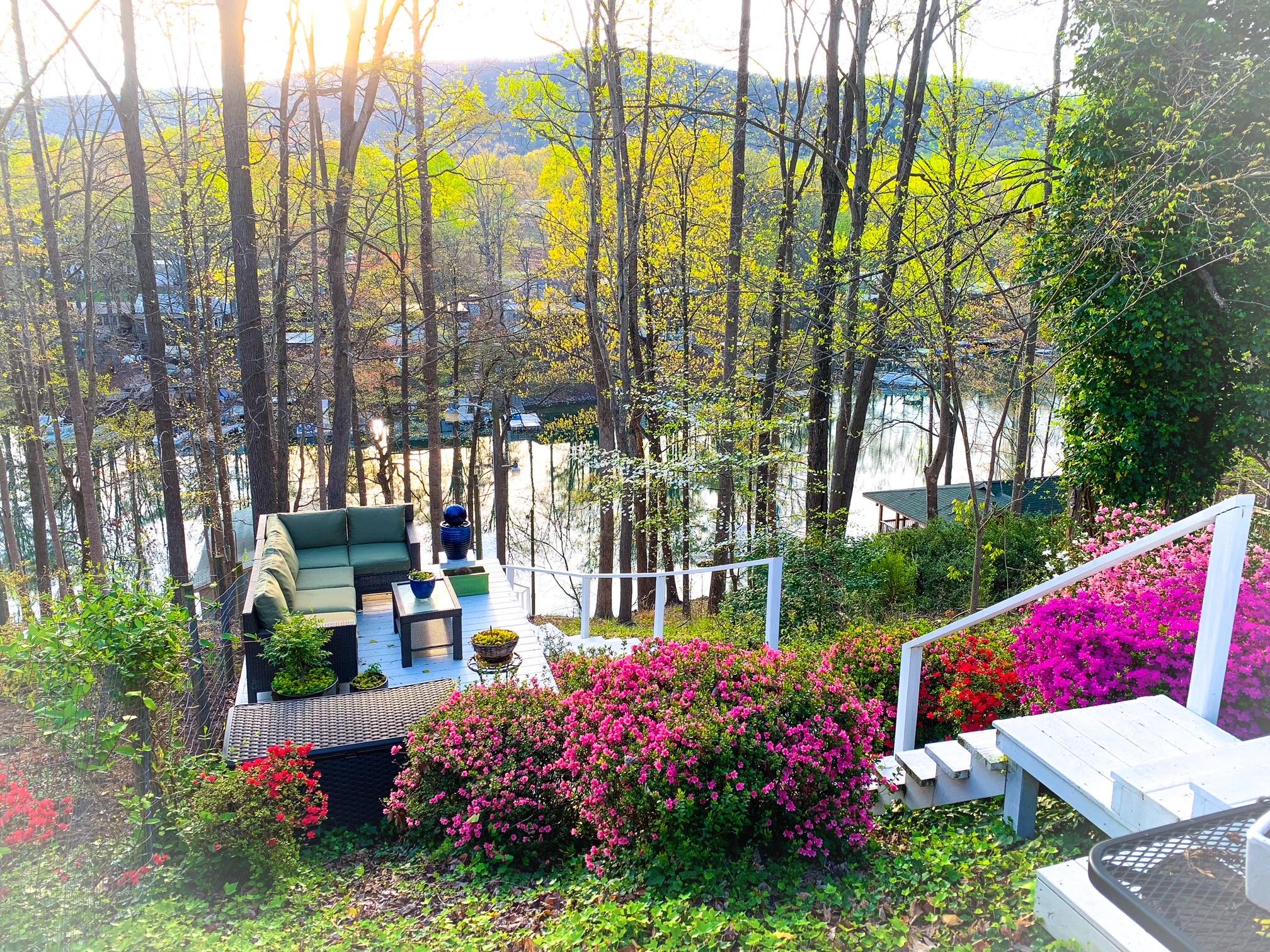 232 Munsons Road Penhook, VA 24137 - Photo 6 of 50 a view of yard with swimming pool and outdoor seating