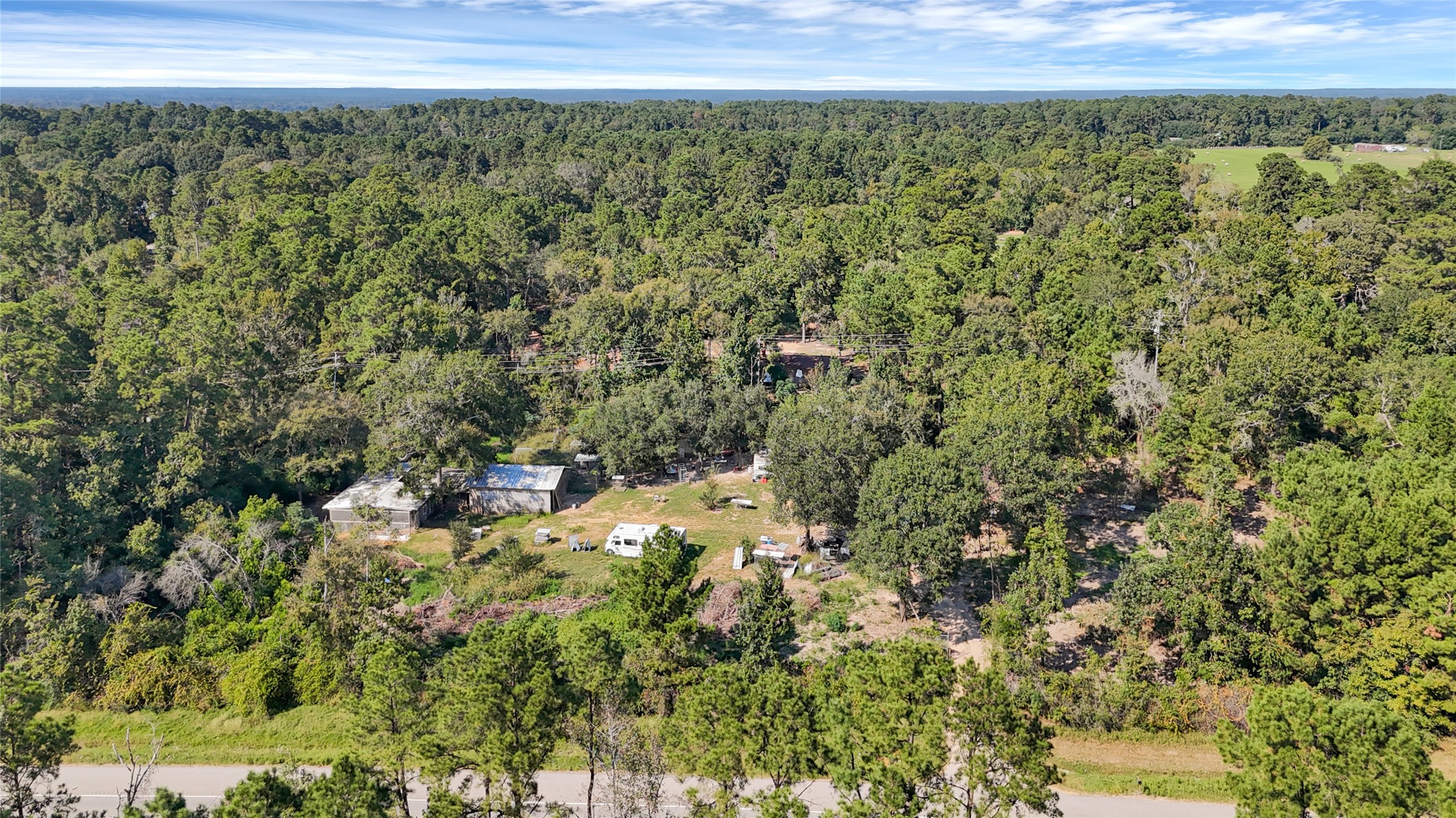 157 Jim Browder Road Willis, TX 77378 - Photo 8 of 17 a view of a green field