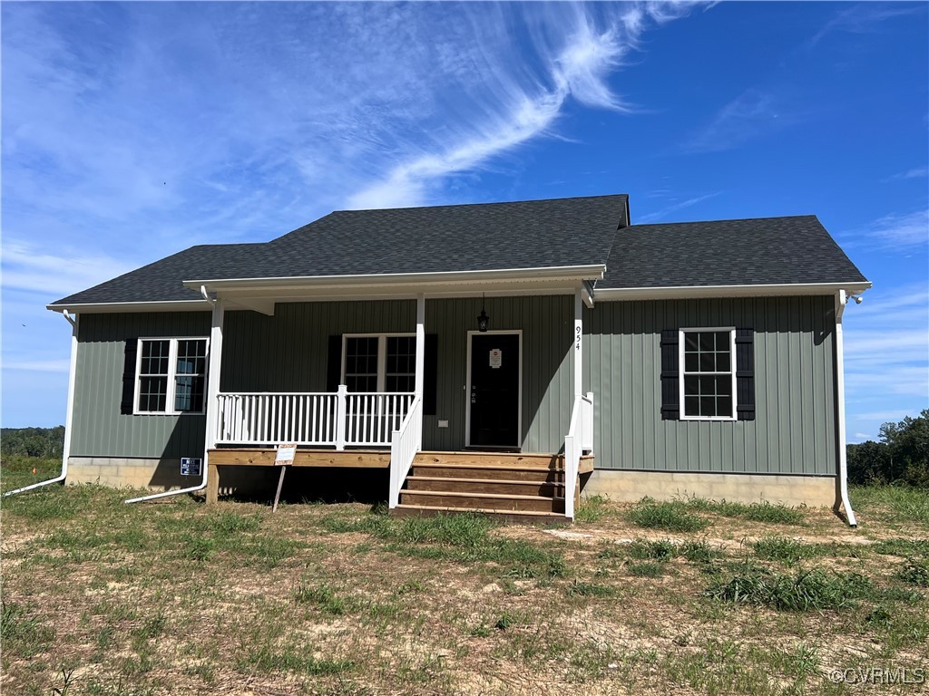 954 Monroe Church Road Rice, VA 23966 - Photo 1 of 12 front view of a house with a yard