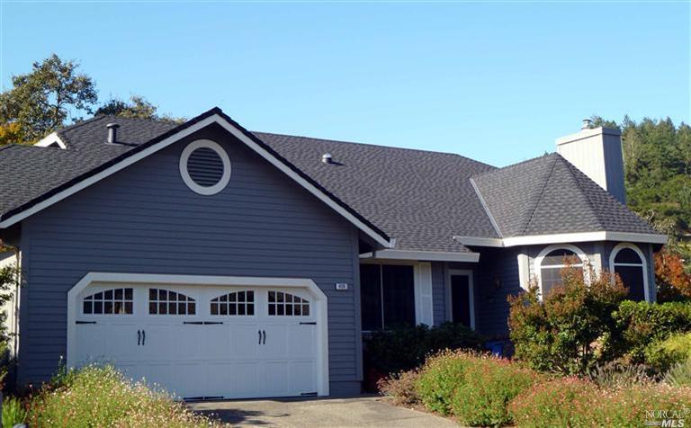 428 Woodley Way Santa Rosa, CA 95409 - Photo 1 of 1 Front of home. Attached two-car garage has custom carriage doors.