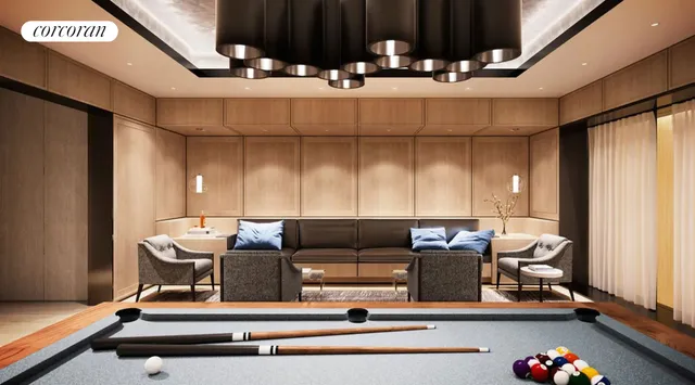 a front view of a building with retail shops