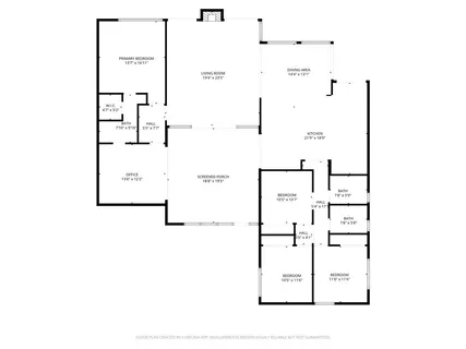 a picture of floor plan