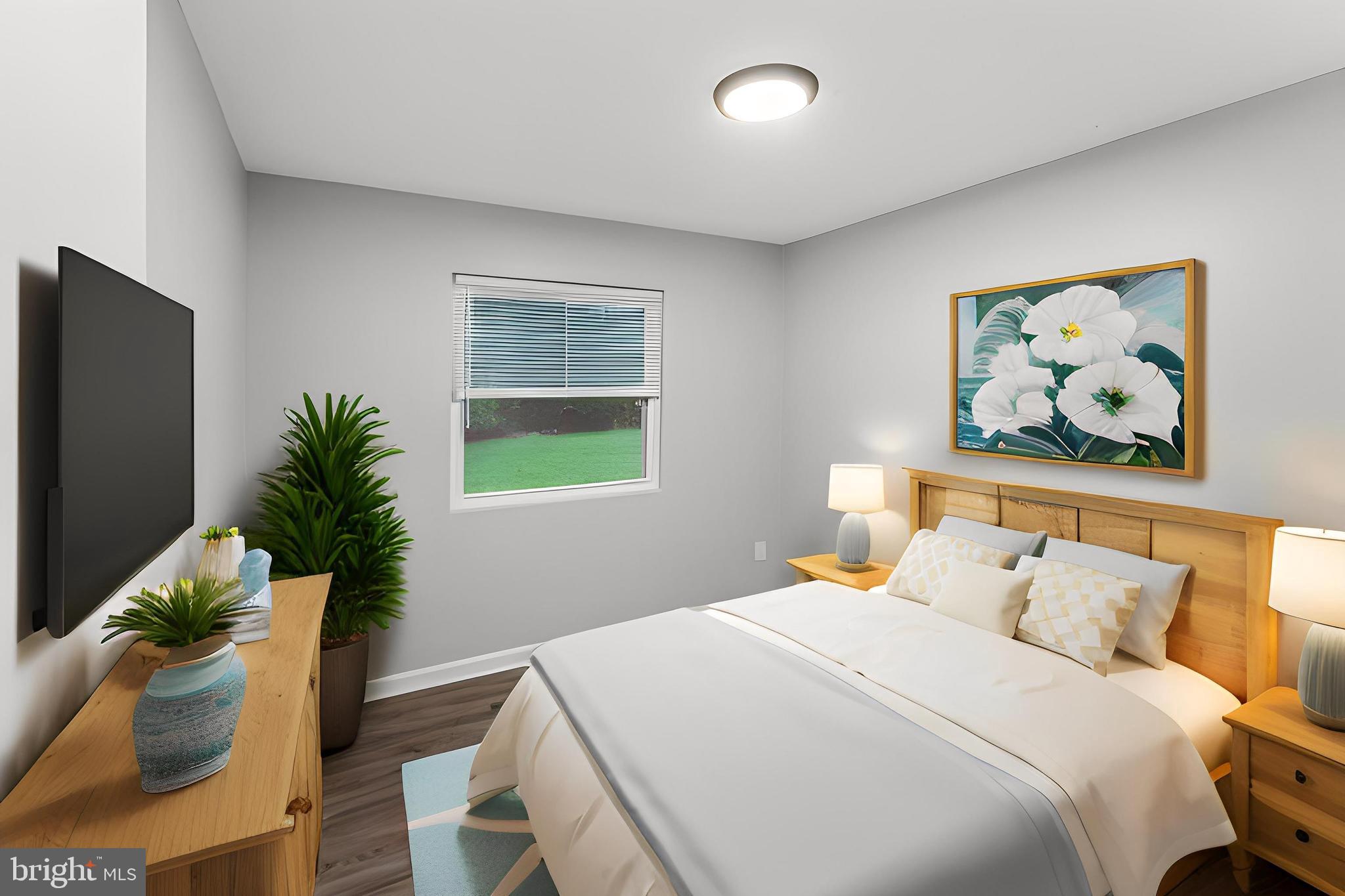 4 River Ridge Lane Fredericksburg, VA 22406 - Photo 21 of 43 a bedroom with a bed and a painting on the wall