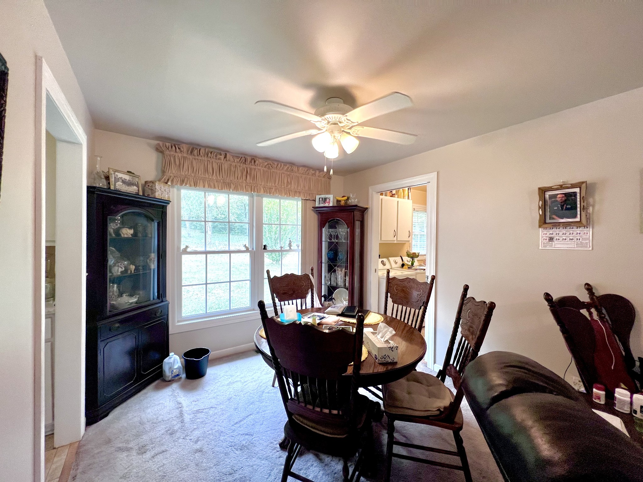 285 Spring Creek Road Lawrenceburg, TN 38464 - Photo 33 of 45 a view of a dining room with furniture window and outside view