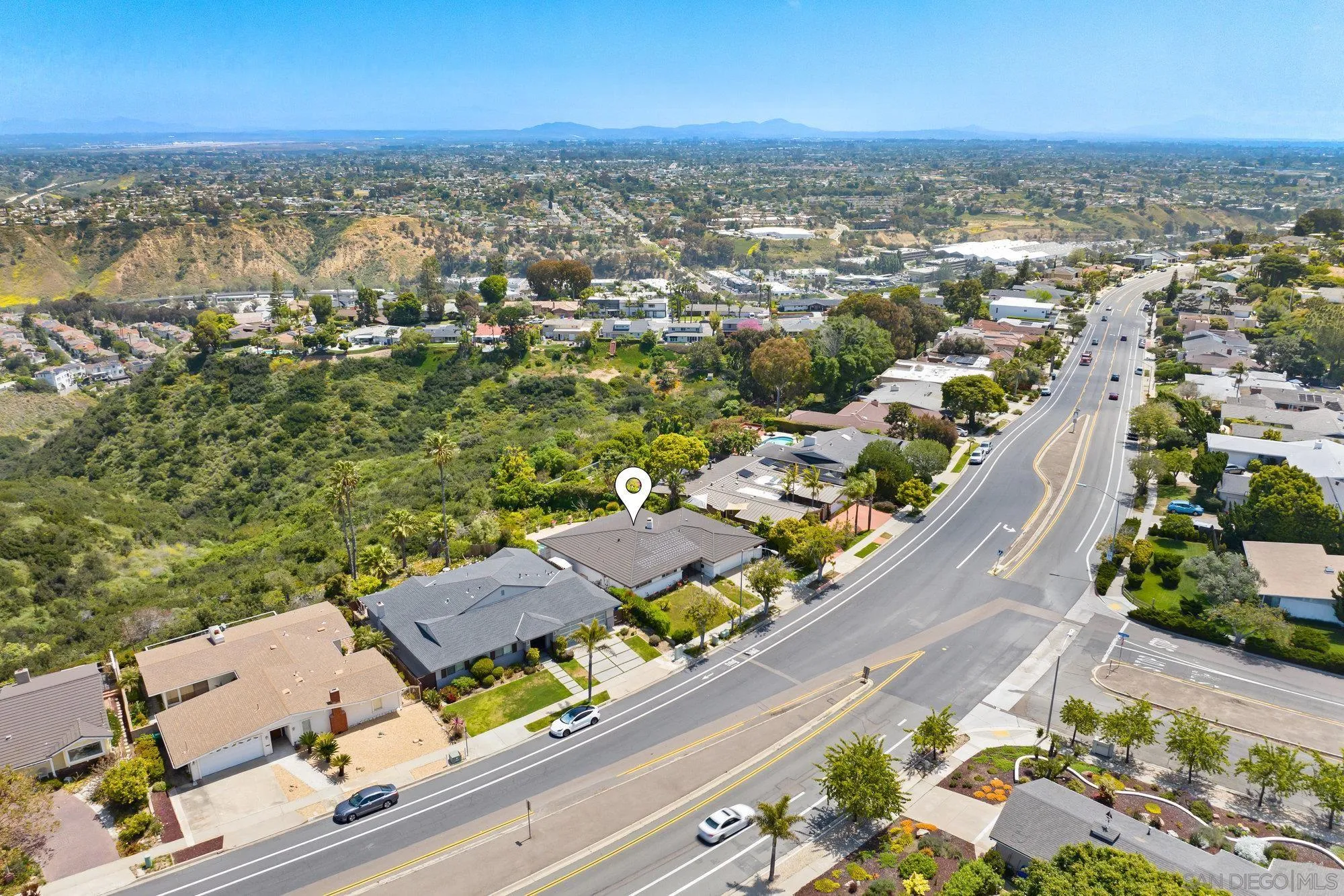5903 Soledad Mountain Road La Jolla, CA 92037 - Photo 38 of 44 an aerial view of residential houses with outdoor space