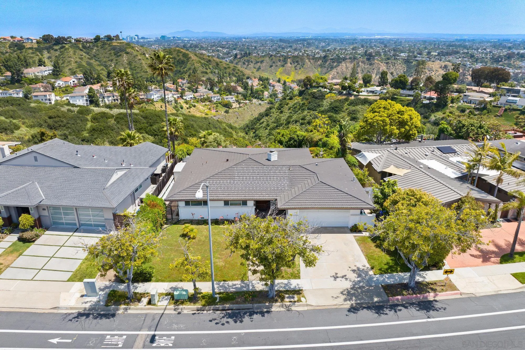 5903 Soledad Mountain Road La Jolla, CA 92037 - Photo 43 of 44 an aerial view of multiple house