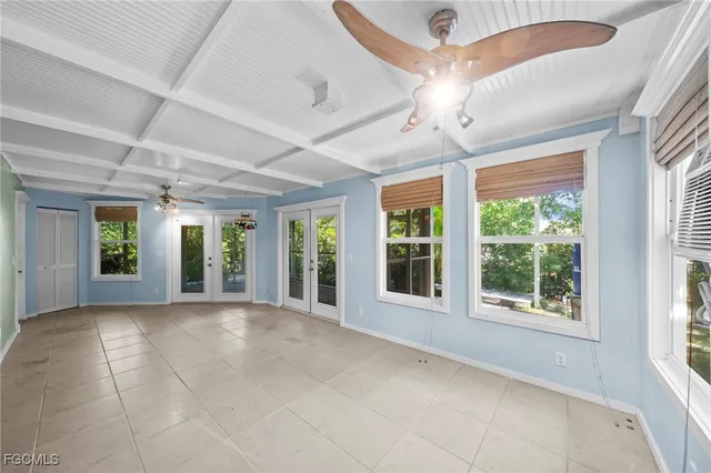 wooden floor in an empty room