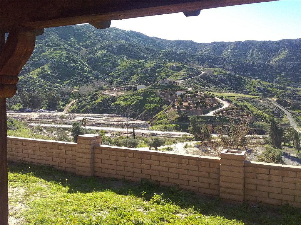 7840 Reche Canyon Road Colton, CA 92324 - Photo 7 of 20 a view of a lake from a balcony