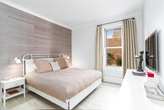 a view of a city with tall buildings