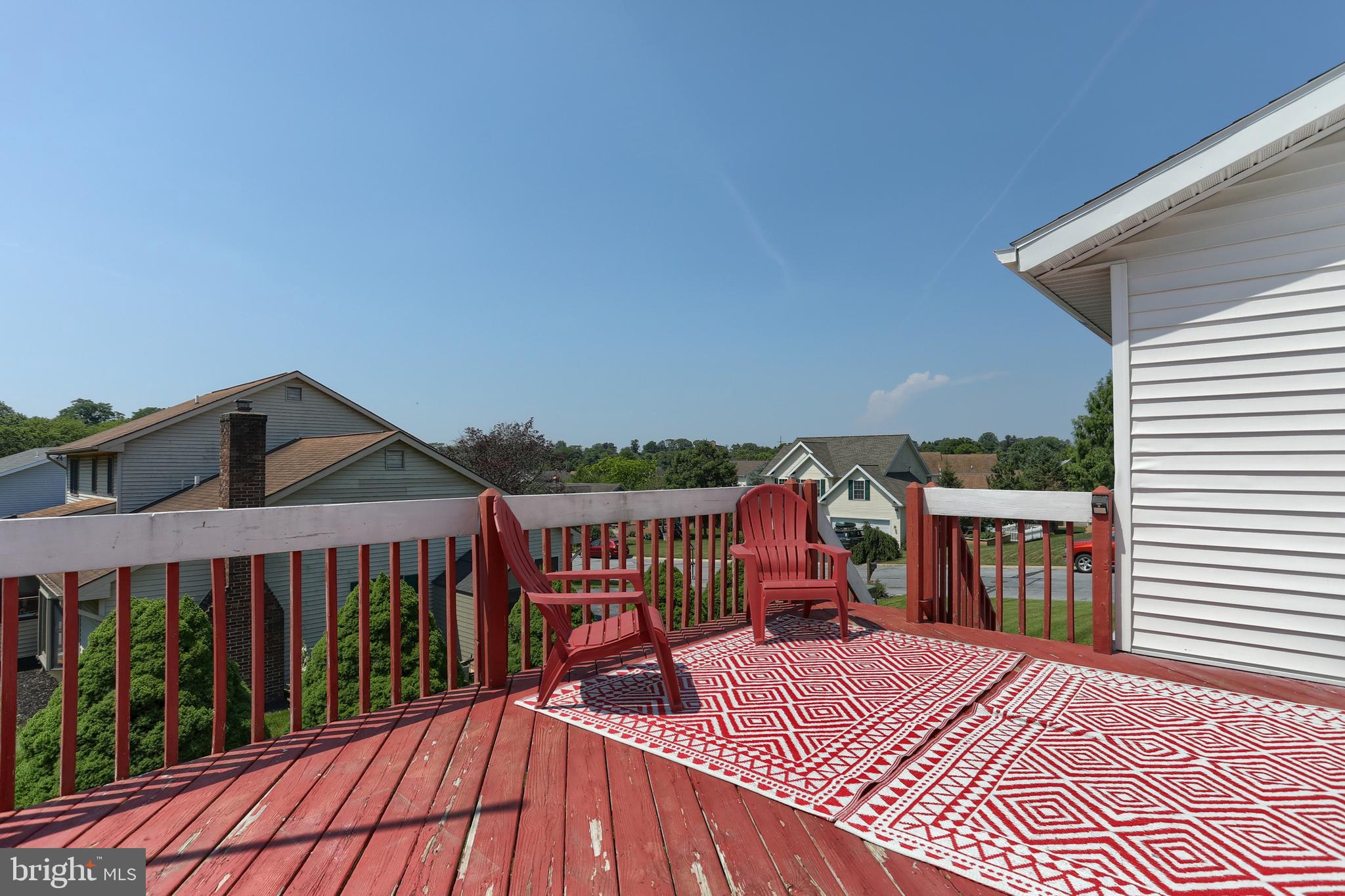 1 Southfield Road Lebanon, PA 17042 - Photo 31 of 40 Rear deck with access to main level and rear yard