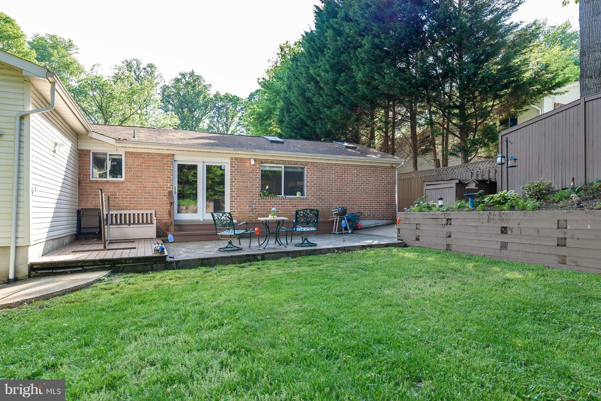 5533 Callander Drive Springfield, VA 22151 - Photo 21 of 21 Backyarad