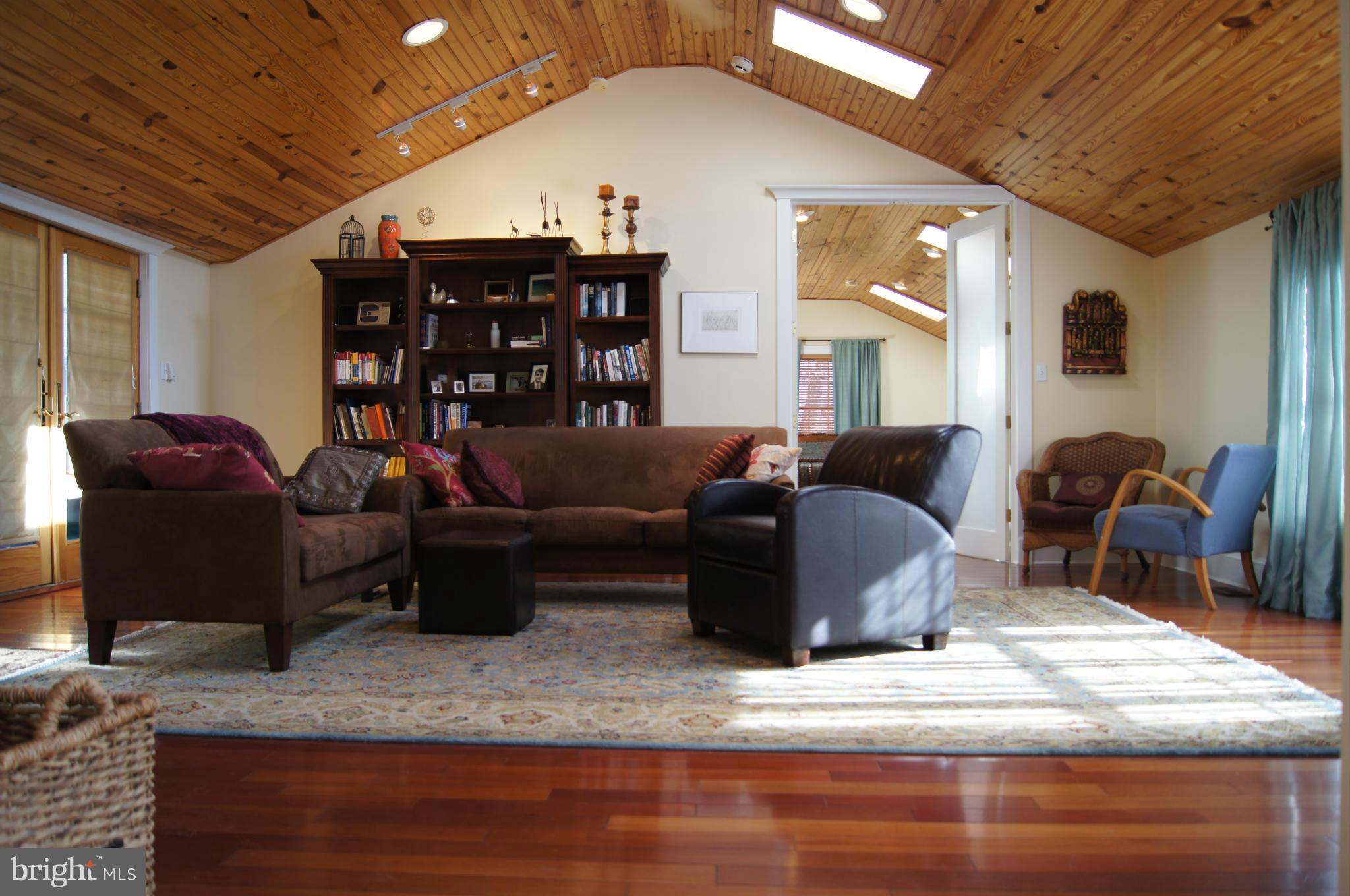 6521 Maplewood Road Baltimore, MD 21212 - Photo 8 of 30 Cherry flooring, skylights, french doors to deck.