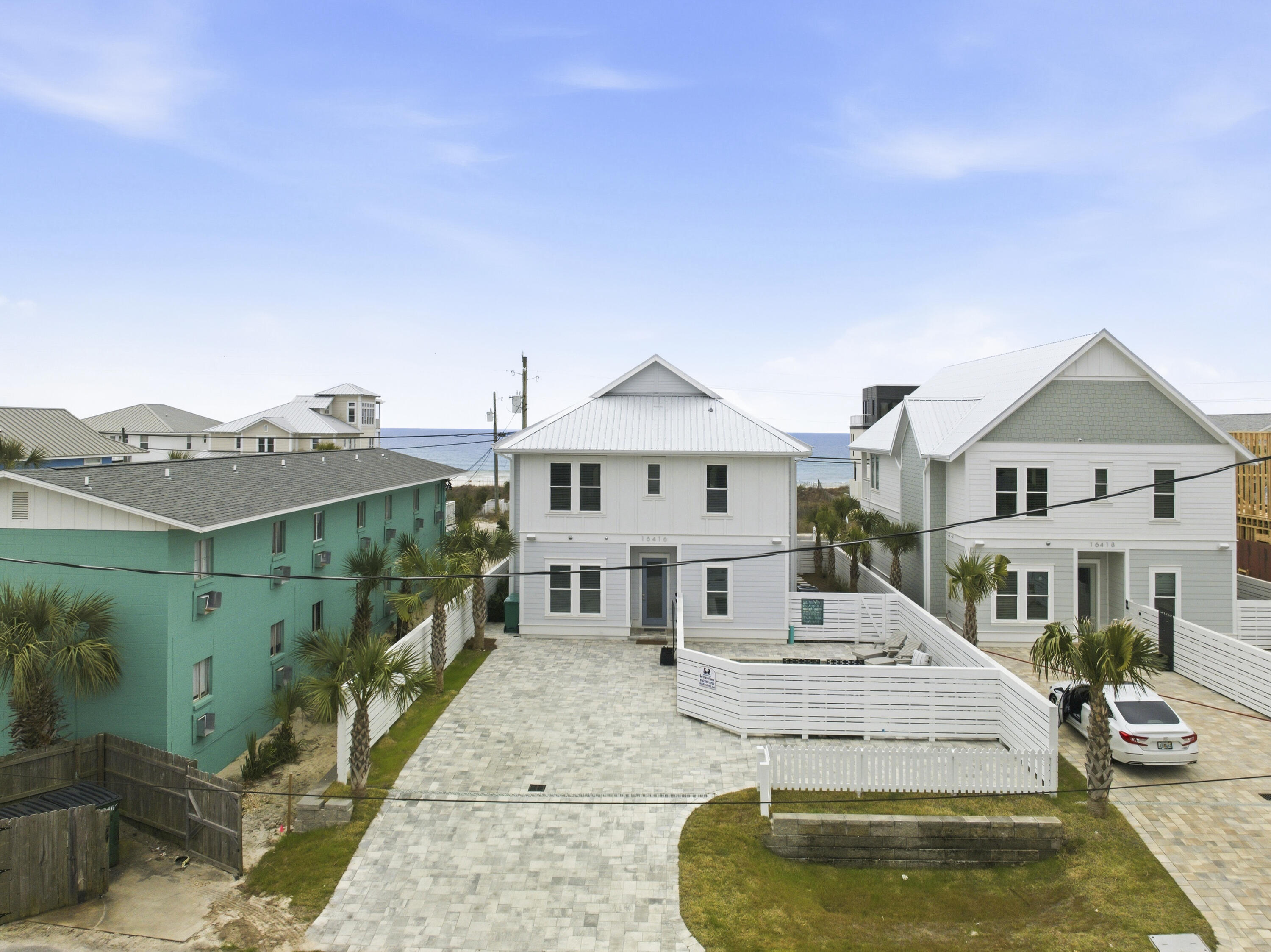 16416 Front Beach Road Panama City Beach, FL 32413 - Photo 6 of 46 a aerial view of a house with a swimming pool