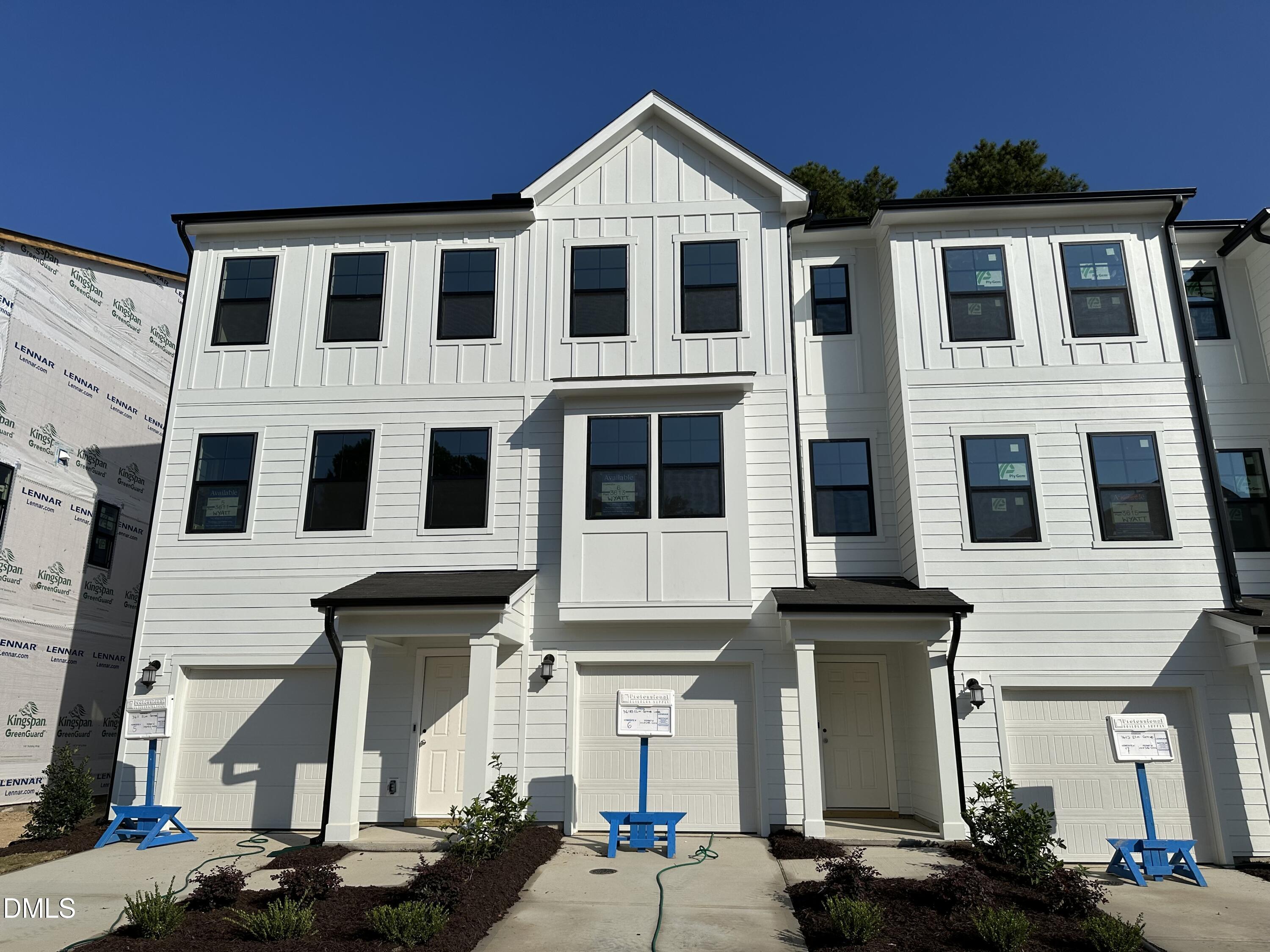 3613 Elm Grv Lane Raleigh, NC 27604 - Photo 2 of 26 a front view of a residential apartment building with a yard