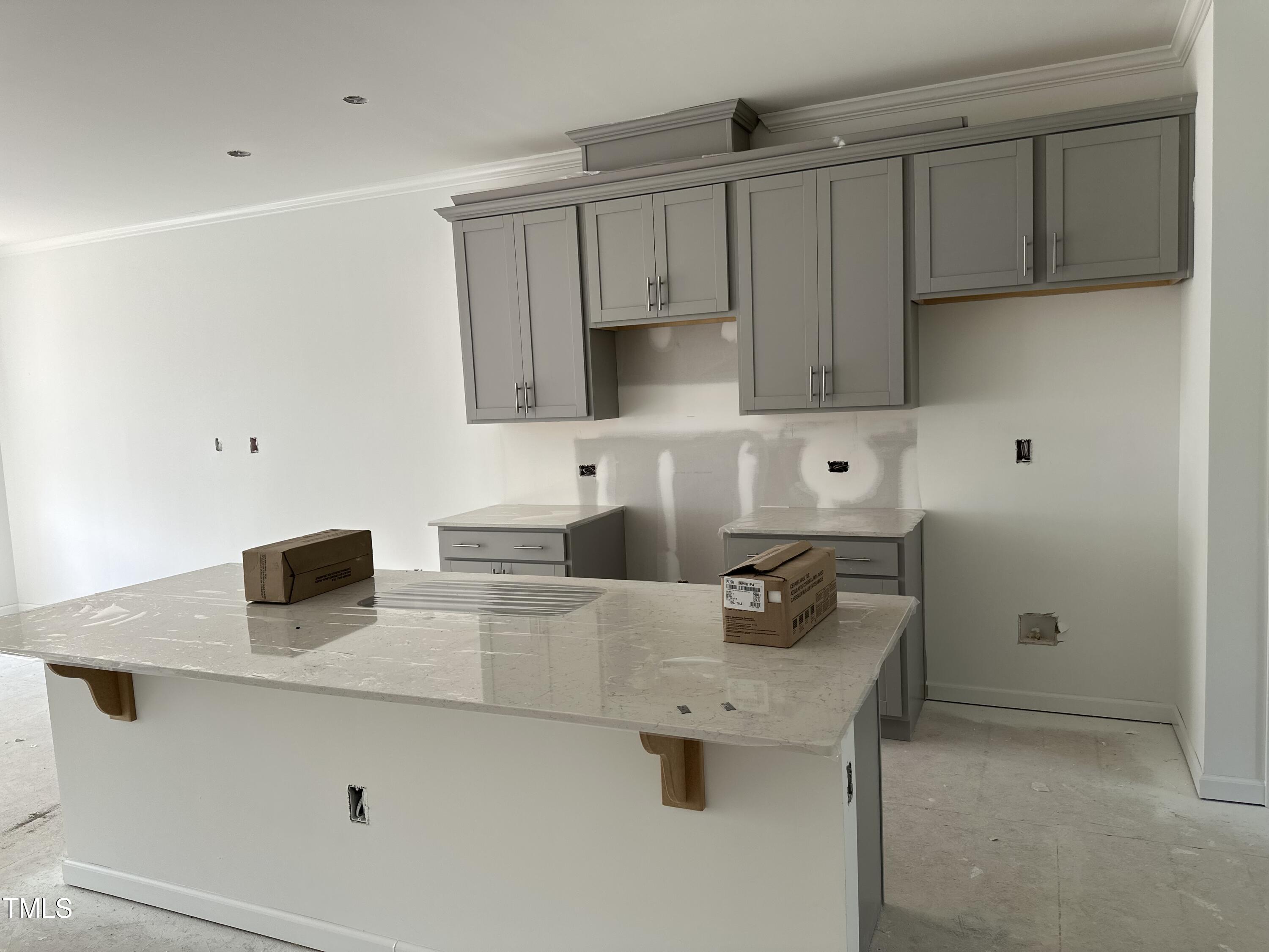 3613 Elm Grv Lane Raleigh, NC 27604 - Photo 3 of 26 a kitchen with a sink and cabinets