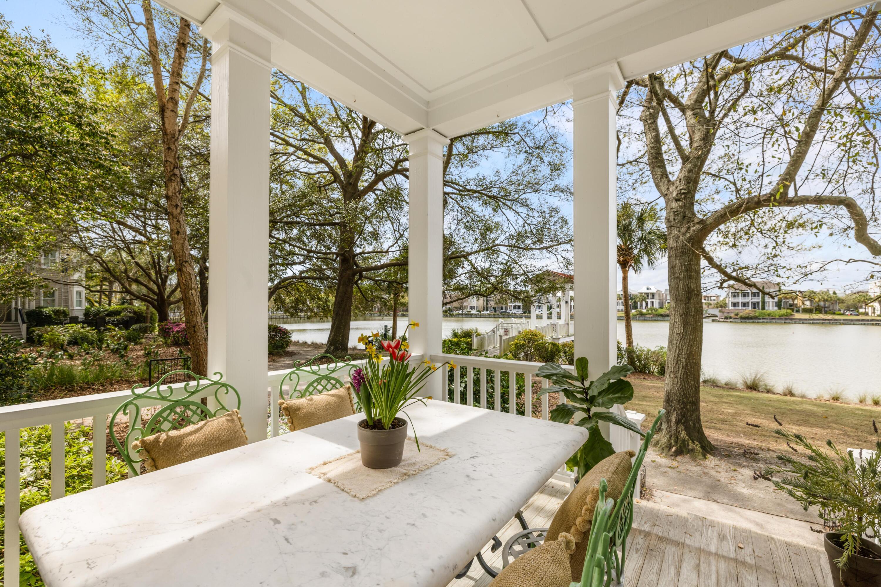 10 Boathouse Close Mount Pleasant, SC 29464 - Photo 1 of 48 Lake Front Back Porch
