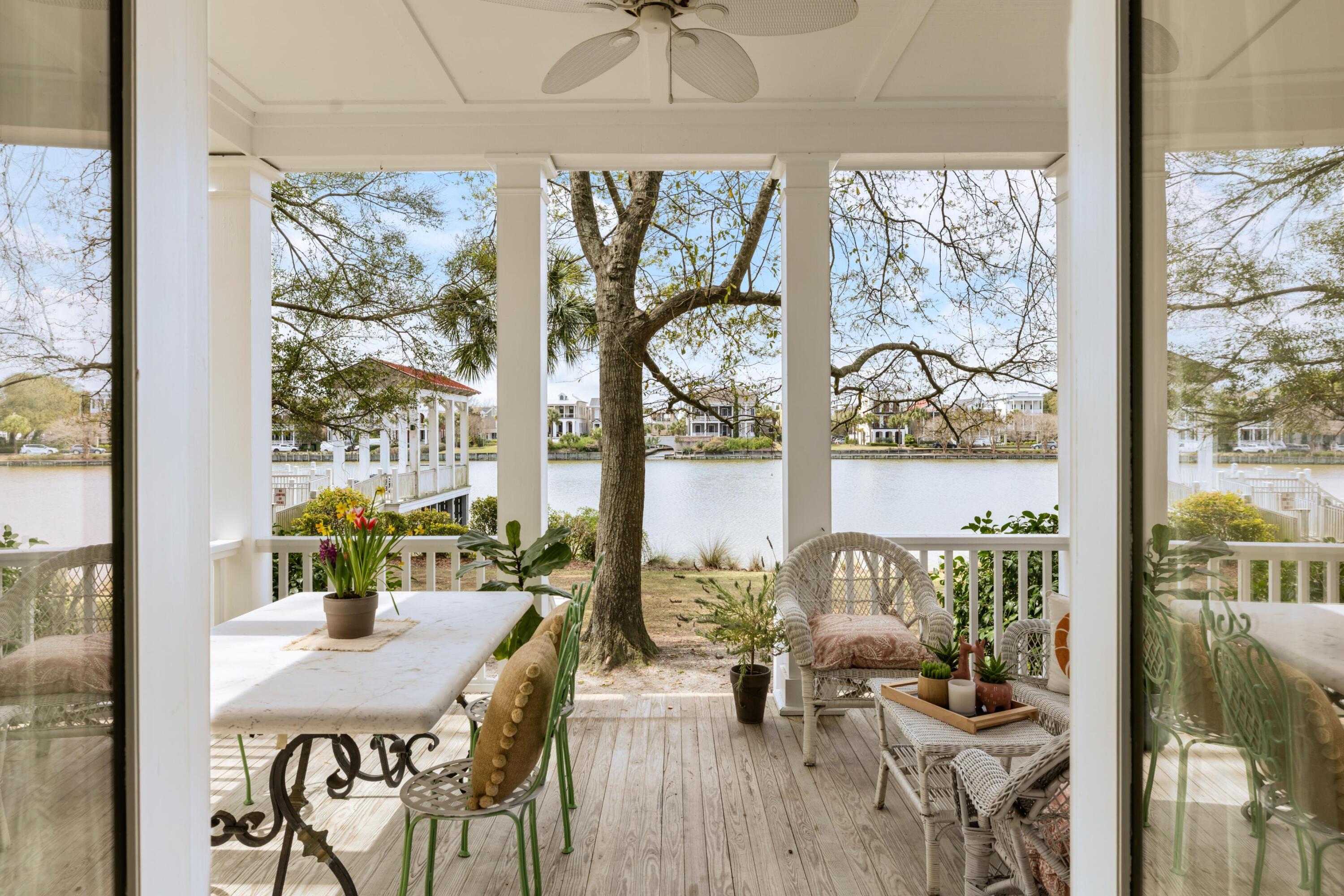 10 Boathouse Close Mount Pleasant, SC 29464 - Photo 21 of 48 Back Porch off Living Room