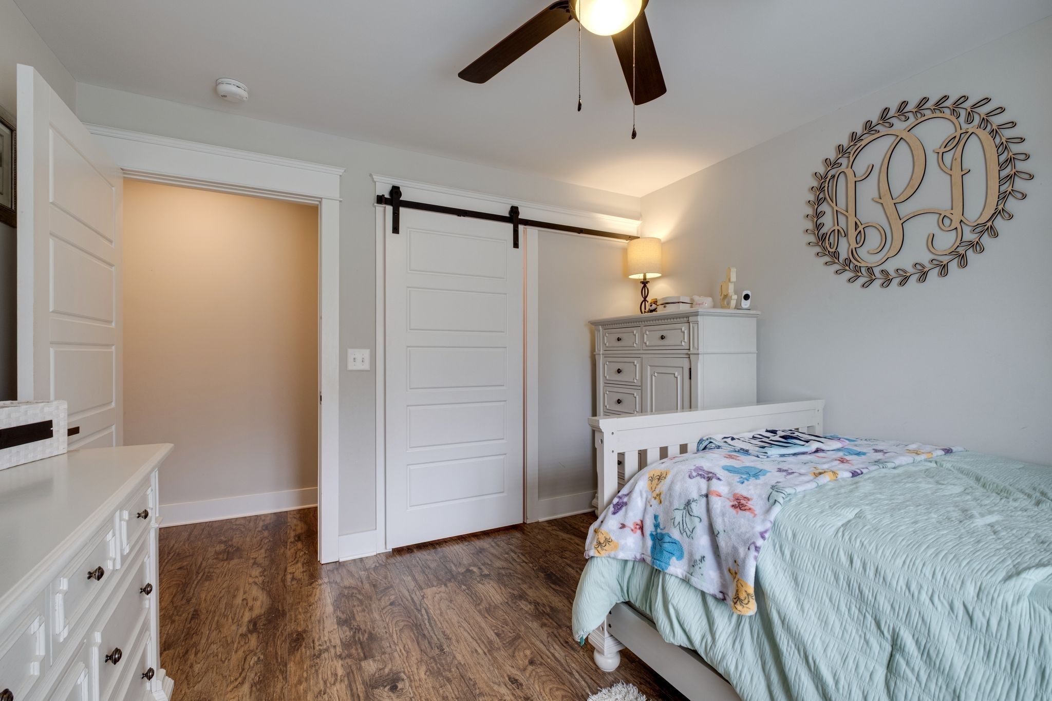 1227 Stayton Road Cumberland Furnace, TN 37051 - Photo 32 of 70 a bedroom with a bed and a mirror
