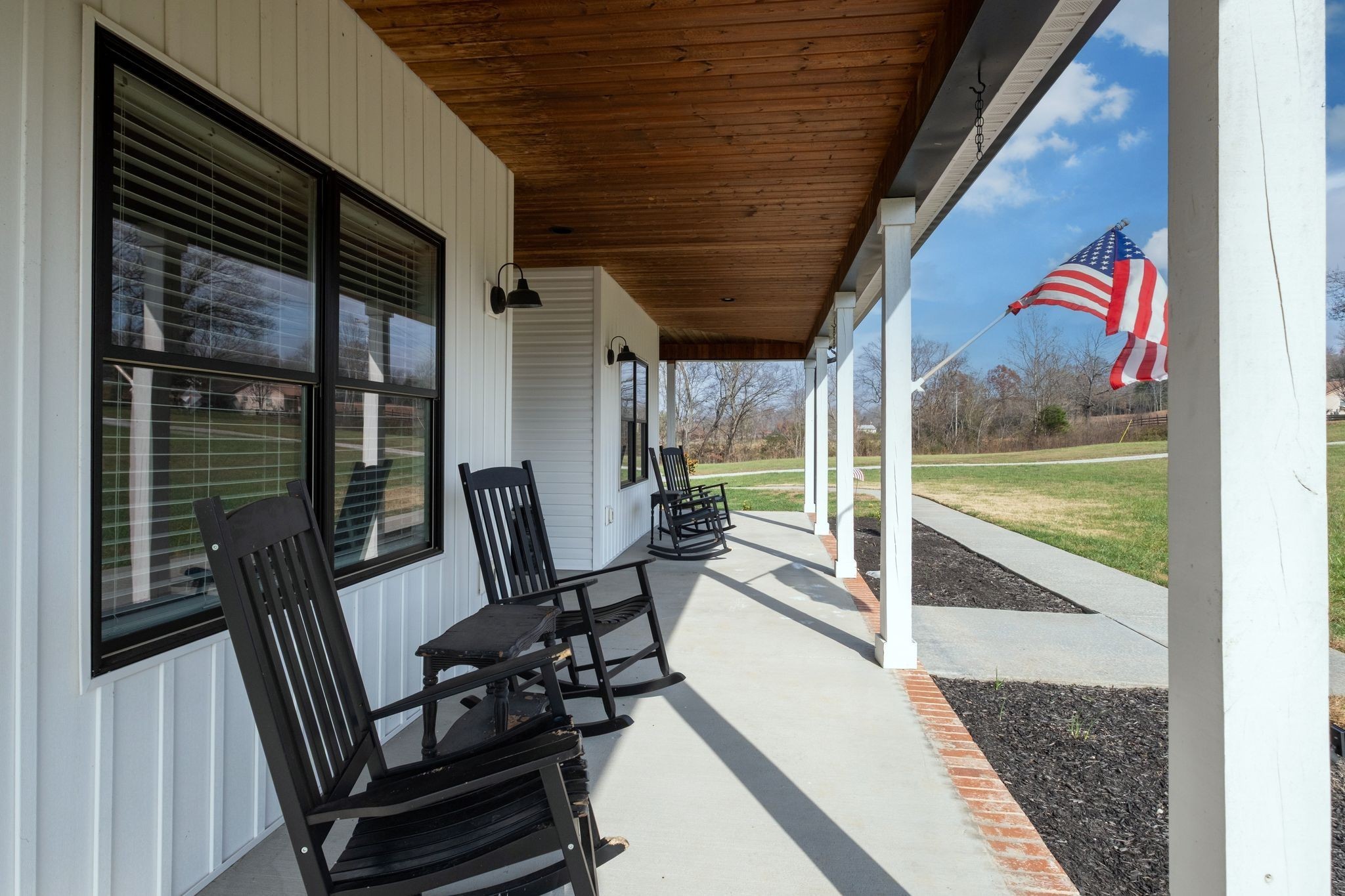 1227 Stayton Road Cumberland Furnace, TN 37051 - Photo 44 of 70 a view of two chairs in the balcony