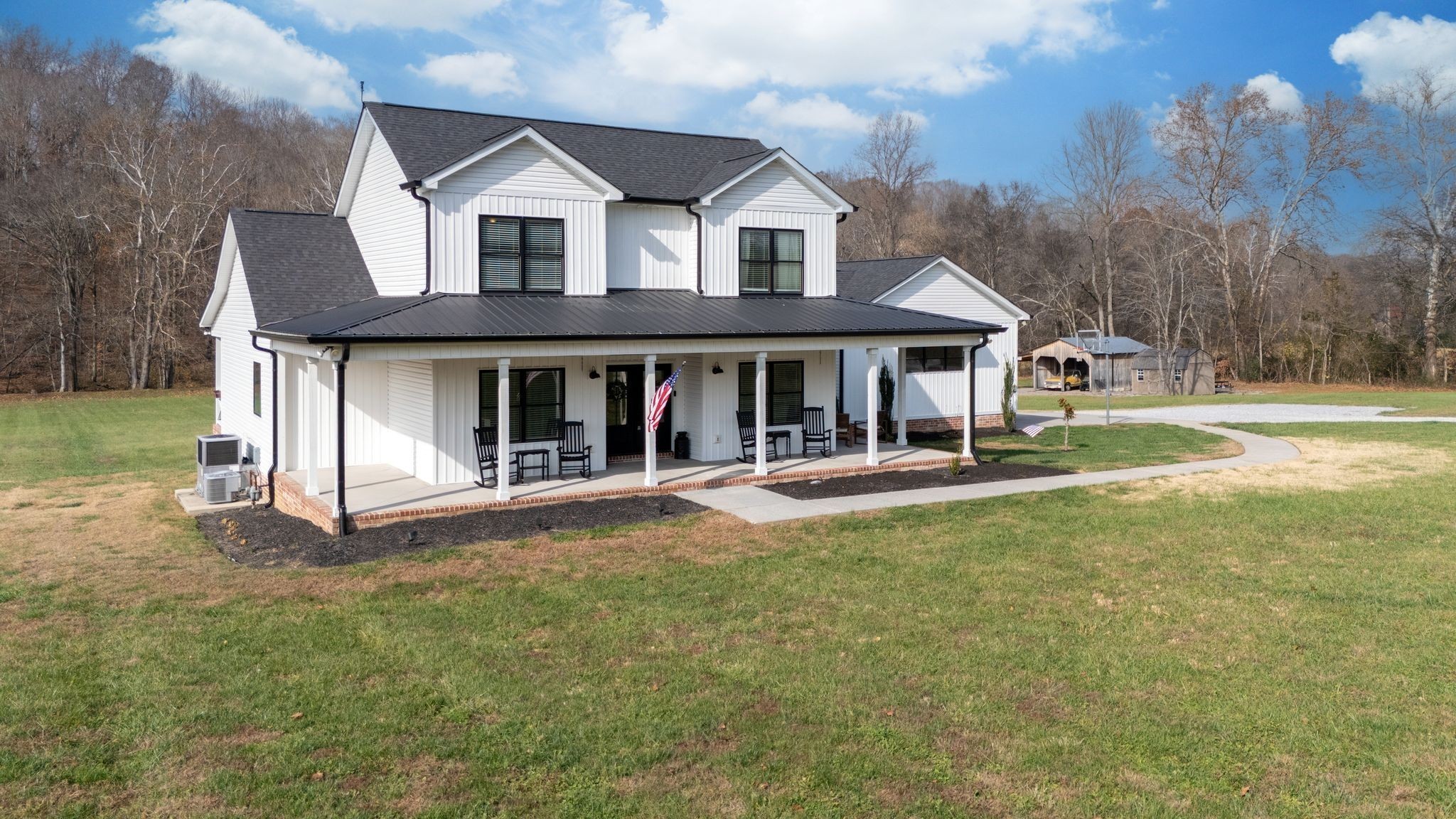 1227 Stayton Road Cumberland Furnace, TN 37051 - Photo 46 of 70 a front view of a house with a yard