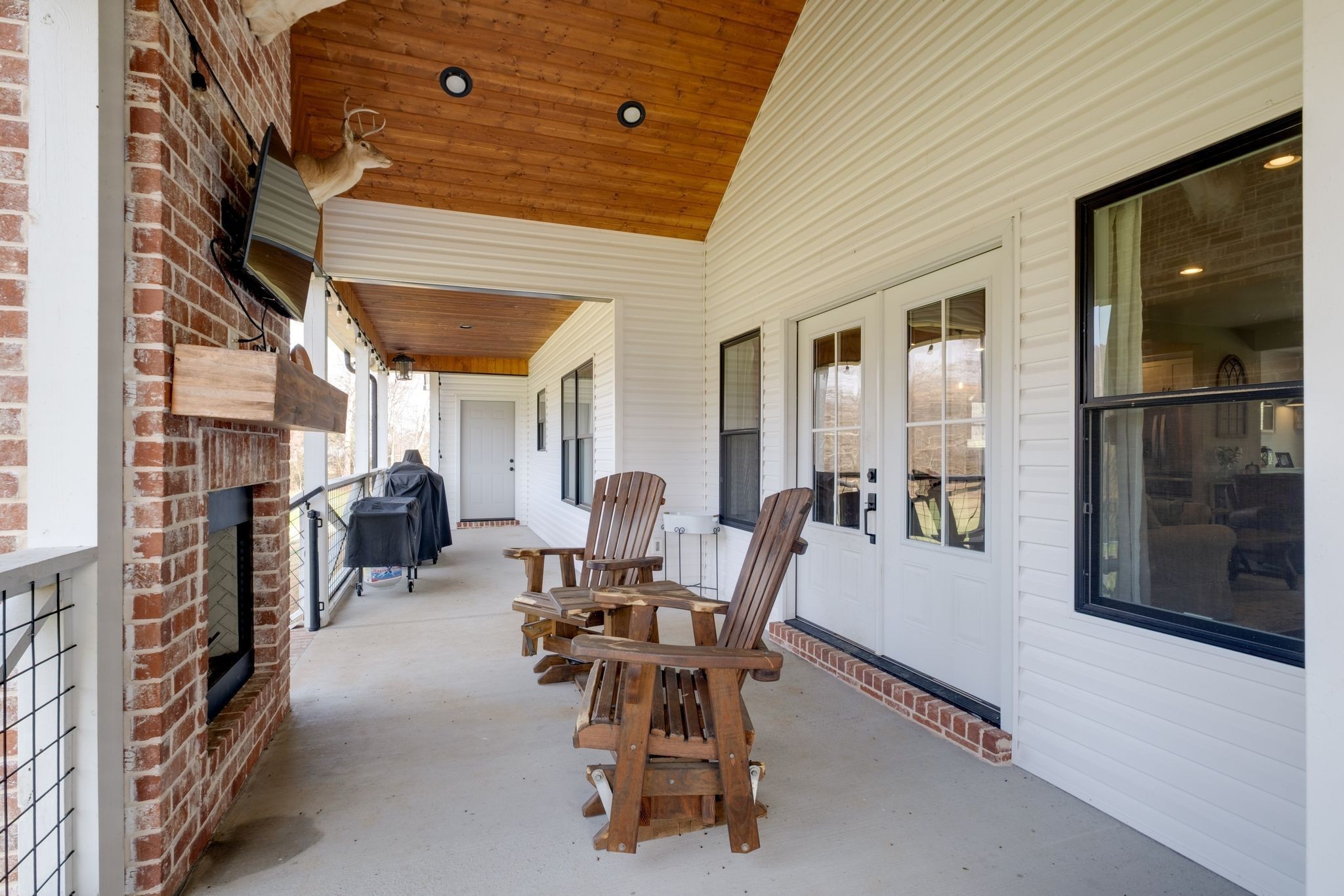 1227 Stayton Road Cumberland Furnace, TN 37051 - Photo 48 of 70 a dining room with furniture and a window