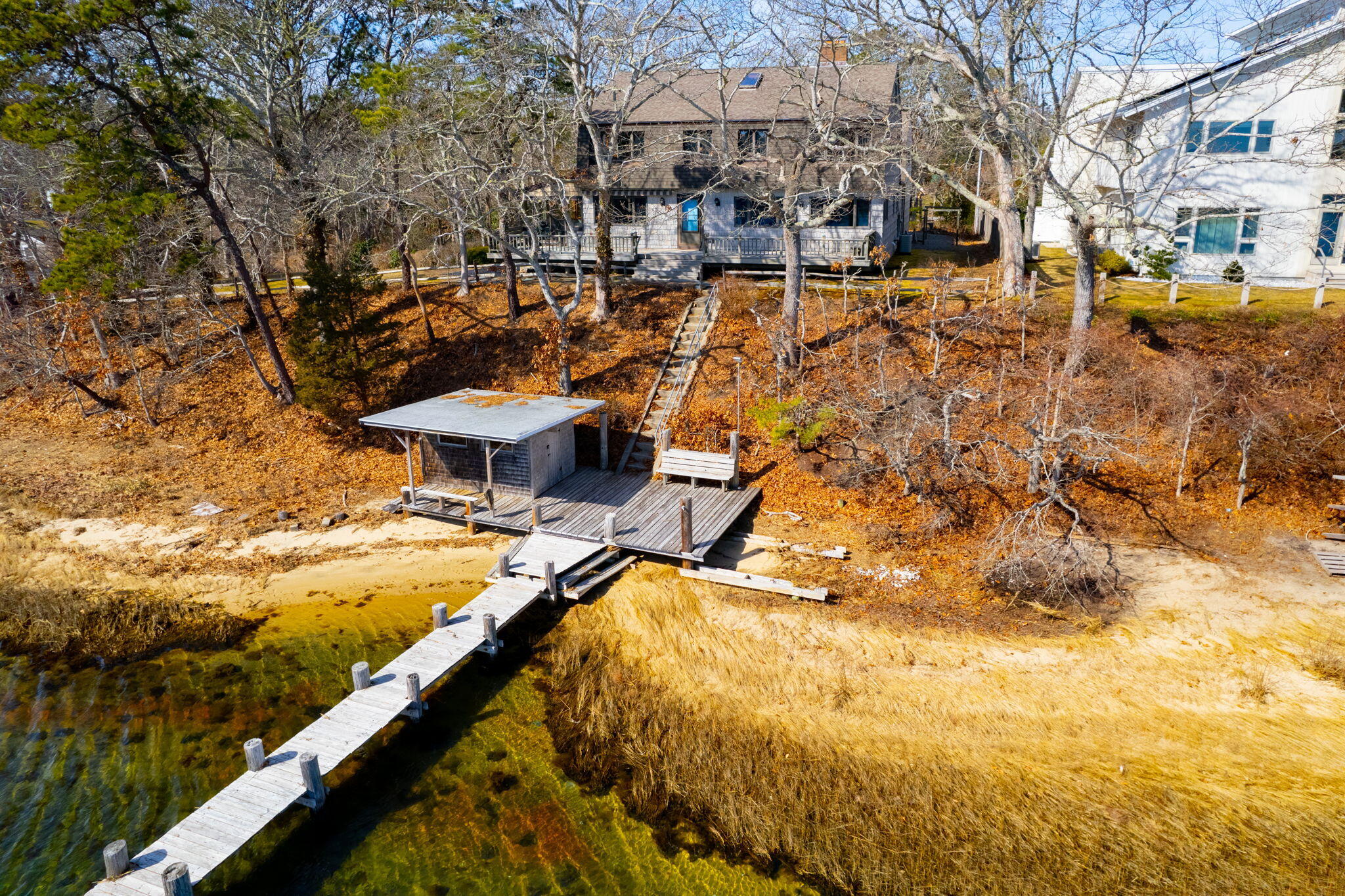 10 Circle Road East Falmouth, MA 02536 - Photo 56 of 65 a view of a yard with swimming pool