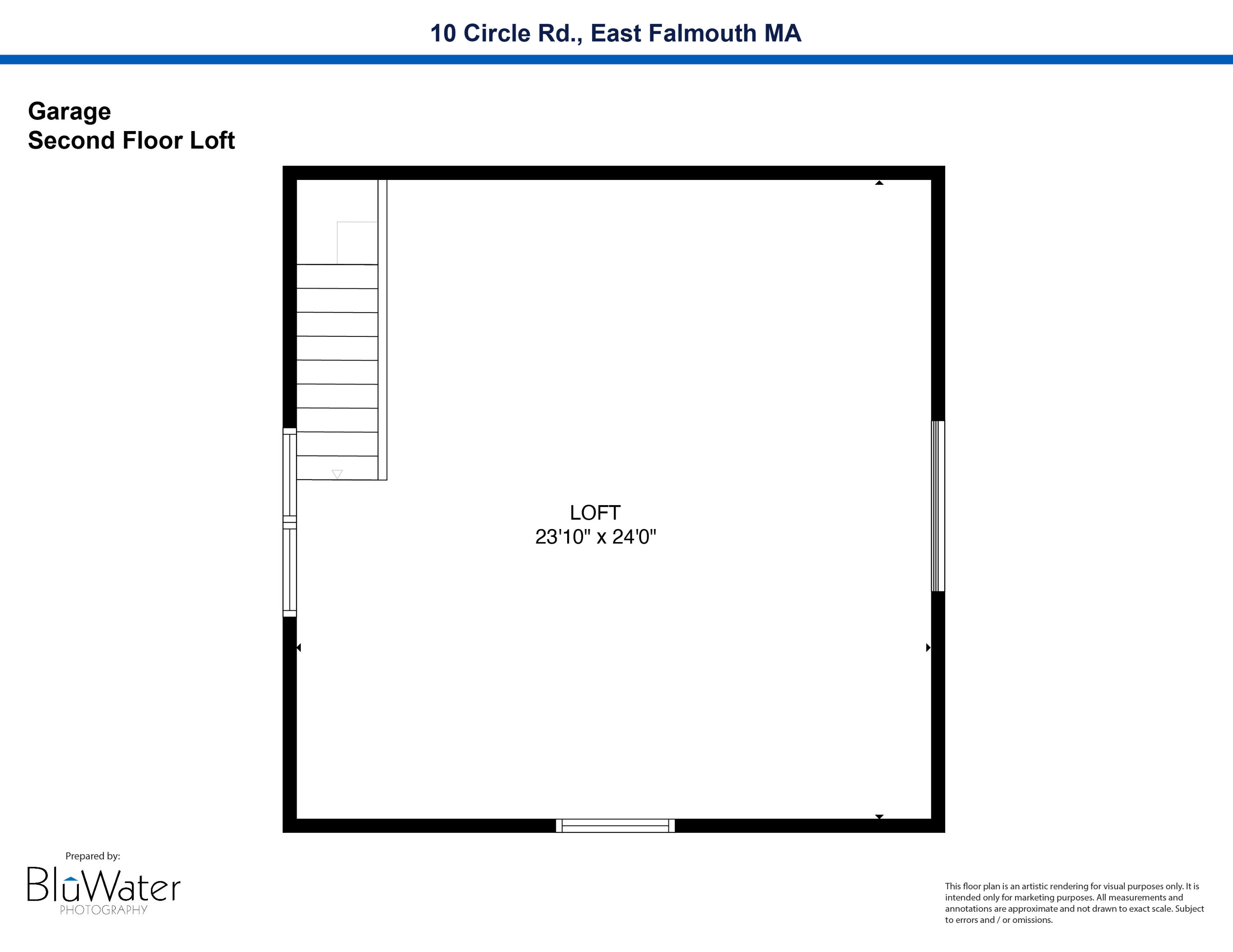10 Circle Road East Falmouth, MA 02536 - Photo 63 of 65 3-Garage Second Floor