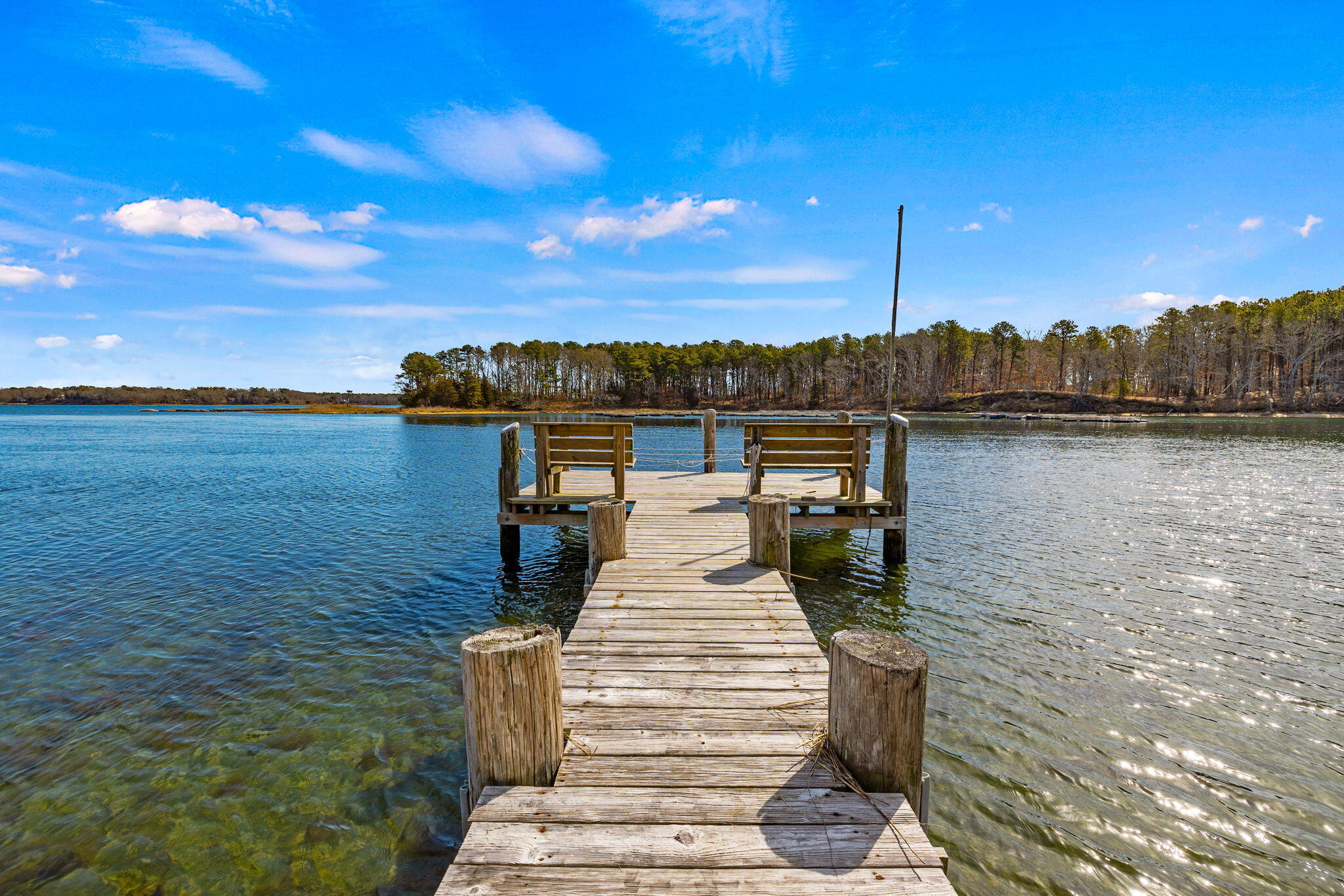 10 Circle Road East Falmouth, MA 02536 - Photo 7 of 65 a view of a lake with a outdoor space