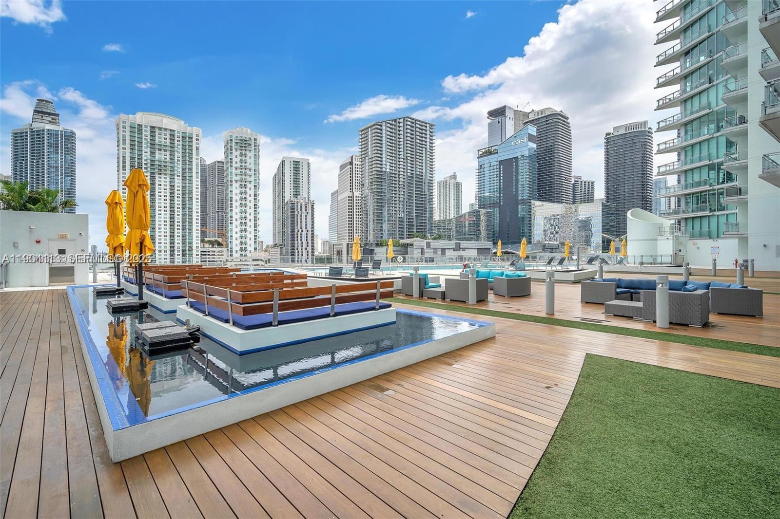 92 Southwest 3rd Street, Unit 310 Miami, FL 33130 - Photo 32 of 40 a outdoor view with a sitting space