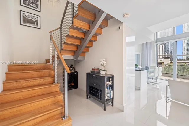 a view of entryway and hall