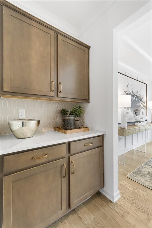 4387 Azalea Ridge Way Hoschton, GA 30548 - Photo 11 of 30 a bathroom with a sink and a mirror