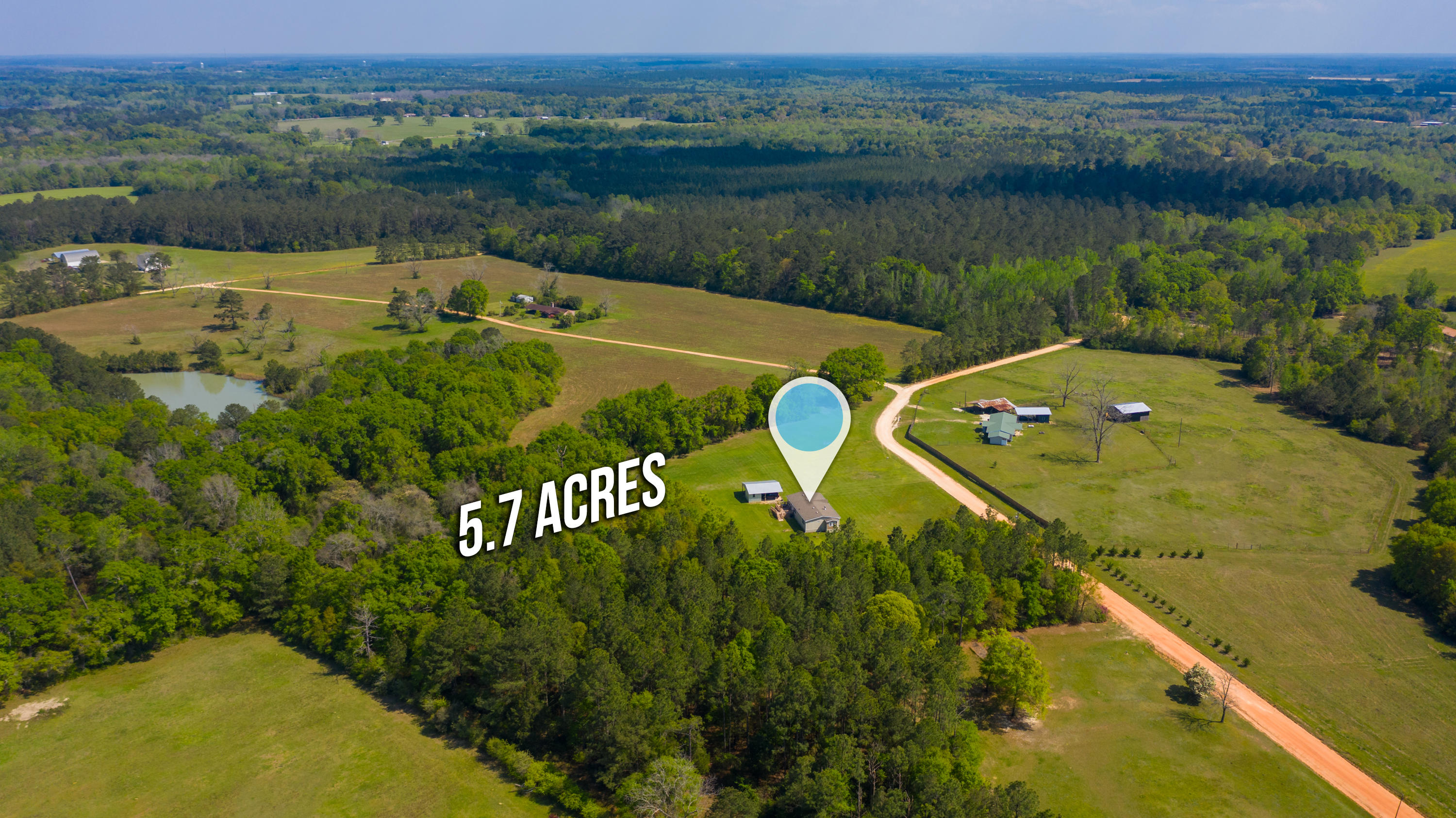 410 Perkins Road Laurel Hill, FL 32567 - Photo 29 of 44 410 Perkins Rd Aerial-5