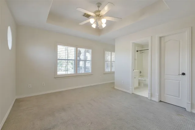 a view of a lake with houses